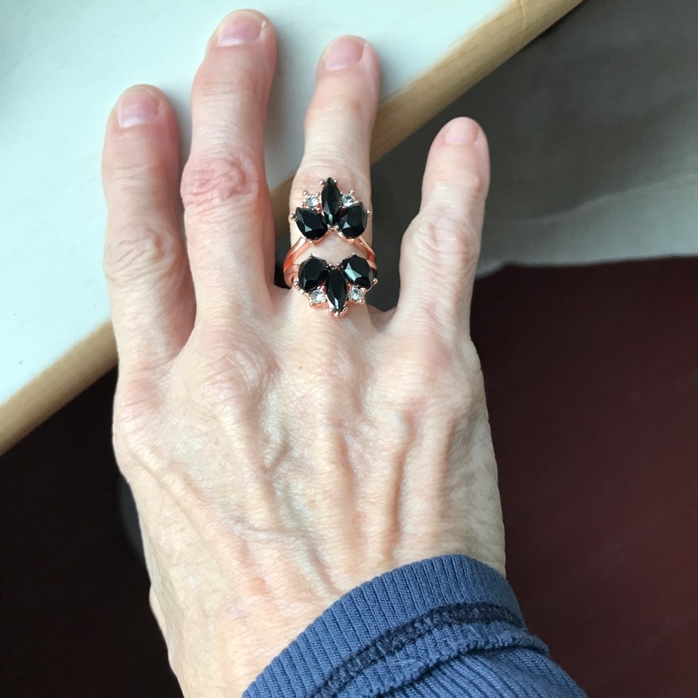 Crystal Statement Ring - image 3